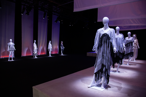 Intermoda Fashion Space mannequin exhibition during the hybrid event format