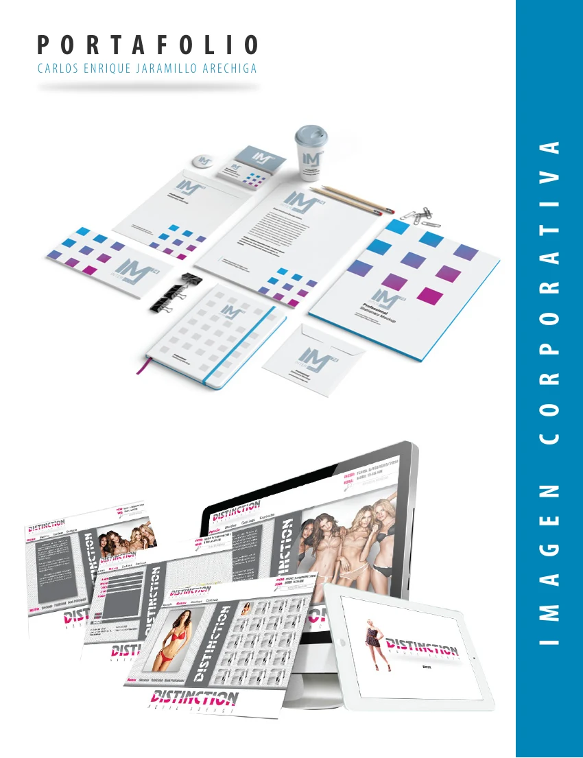 Corporate identity and editorial design applications