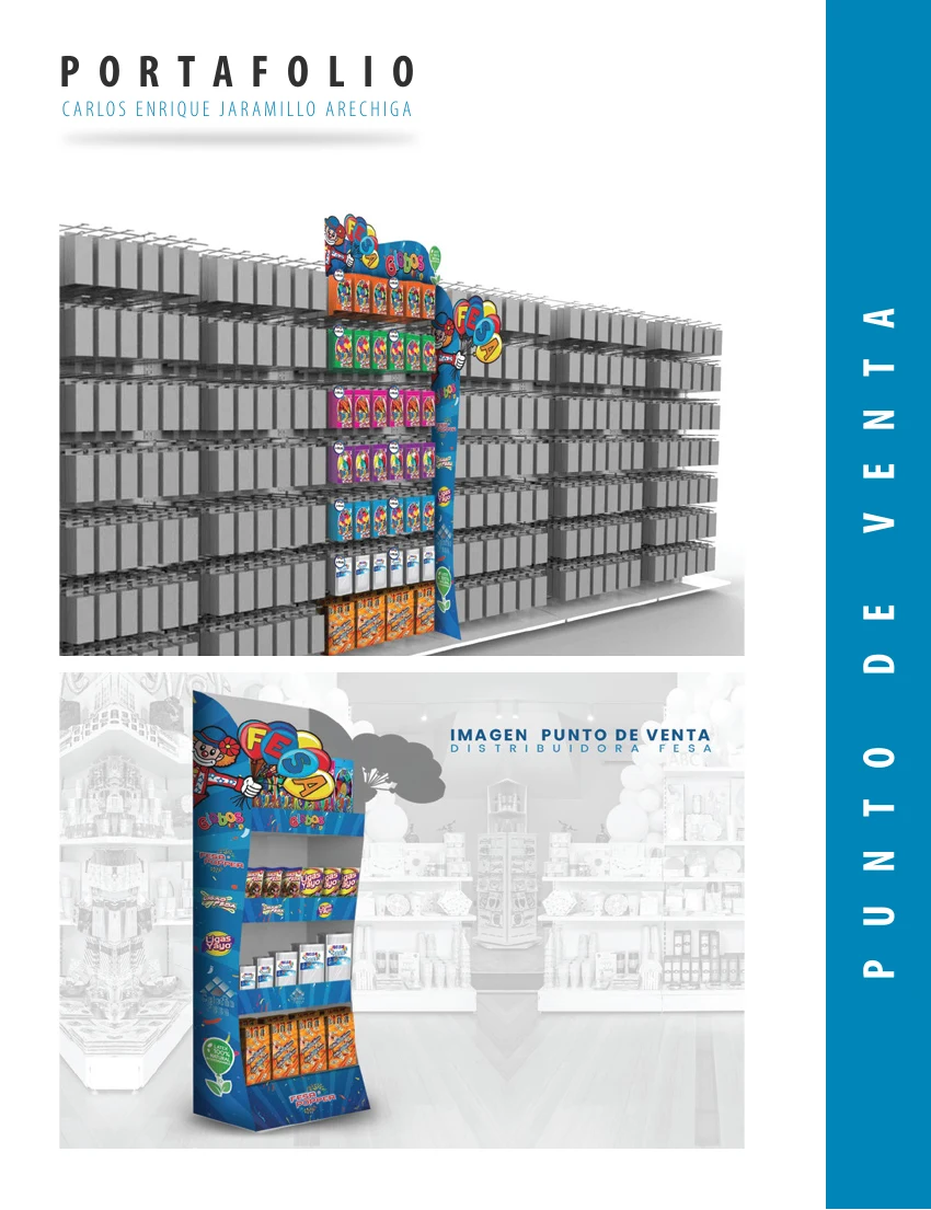 Retail point-of-sale display visualization